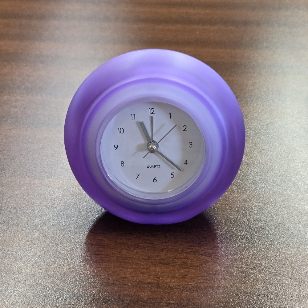 Purple Quartz Clock 💜⏰️ - Picture 10 of 11